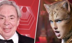 Andrew Lloyd Webber Cats movie therapy dog trauma.